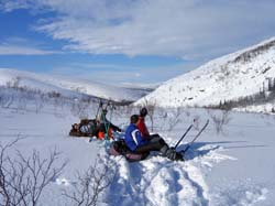 Лыжный поход, Хибины 13