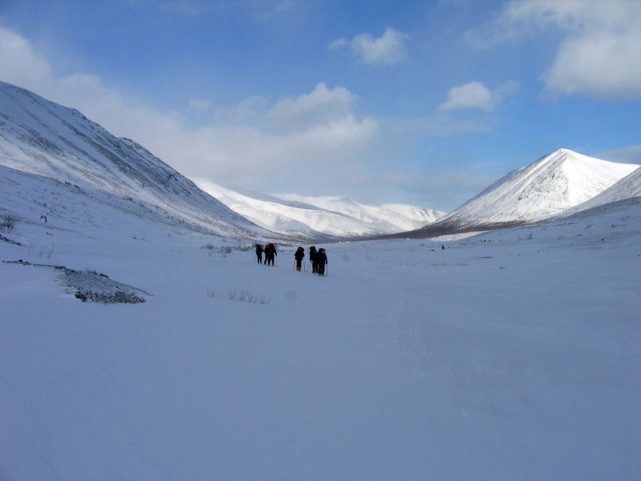 Лыжный поход по Кольскому полуострову, Хибины. Март 2011, кадр 126