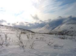 Лыжный поход по Кольскому полуострову, Хибины. Март 2011, кадр 062