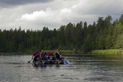 Поход по реке Тунсайоки - Тумча, август 2012. Фотографии Екатерины Кузовкиной, кадр 2054
