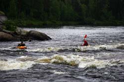 Поход по реке Тунсайоки - Тумча, август 2012. Фотографии Екатерины Кузовкиной, кадр 2189
