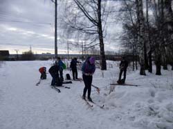 Лыжная тренировка на Весенней. 7 февраля 2016, кадр 23