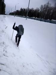 Лыжная тренировка на Весенней. 7 февраля 2016, кадр 59