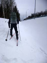 Лыжная тренировка на Весенней. 7 февраля 2016, кадр 60