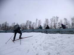 Лыжная тренировка на Весенней. 7 февраля 2016, кадр 62