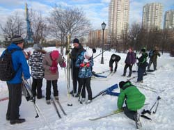 Лыжный забег выходного дня 22 января 2017 в Печатниках, кадр 461